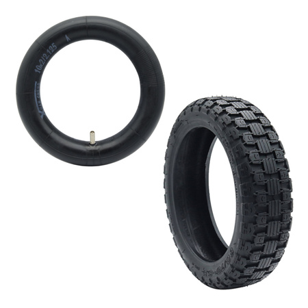 Zestaw Opona terenowa 60/70-6.5 + Dętka Xuancheng 60/70-6.5 wentyl prosty do Ninebot Max G30 / Motus Scooty 10 / Frugal Power