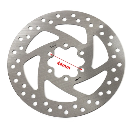 Kompletny Zestaw 2x Klocki Hamulcowe + Tarcza Hamulcowa 140 mm do KuKirin G2 MAX