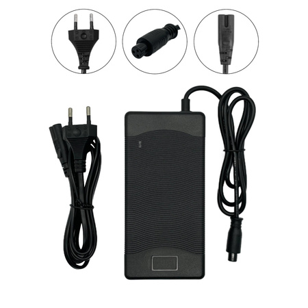 Ładowarka 54,6V 2A Zasilacz GX16 3 Pin 9 mm do Hulajnogi Elektrycznej