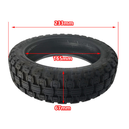 Zestaw Opona terenowa 60/70-6.5 + Dętka Xuancheng 60/70-6.5 wentyl prosty do Ninebot Max G30 / Motus Scooty 10 / Frugal Power