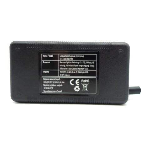 Szybka Ładowarka 29,4V 1,5A do Roweru Elektrycznego / Hulajnogi Motus Scooty 6.5