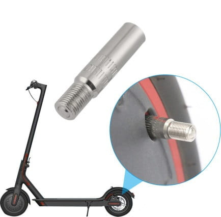 Przedłużenie 39mm Zaworu Wentyla do Xiaomi M365 / pro / pro 2 / 1S / Motus / Ninebot