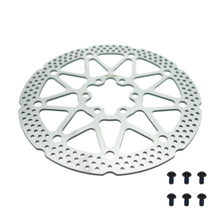 Tarcza Hamulcowa 160 mm 6 Otworów + Śruby do Hulajnogi Elektrycznej