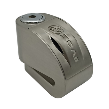 Zabezpieczenie Disc Lock z Alarmem ZOVII ZT6 - Brushed Metal