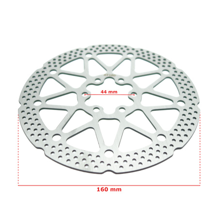 Tarcza Hamulcowa 160 mm 6 Otworów + Śruby do Hulajnogi Elektrycznej