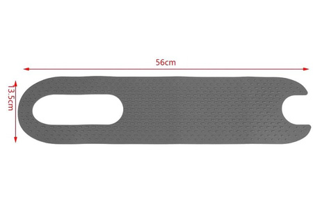 Gumowa Nakładka naklejka na podest do Xiaomi M365 / 1S / Essential / Mi 3