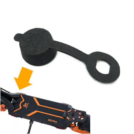 Gumowa Silikonowa Pokrywa Zamka z Logo do KuKirin G3 PRO
