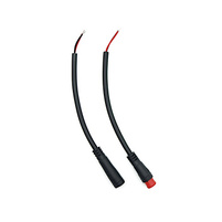 Przewód 10 cm z wtykiem Higo Red 2pin