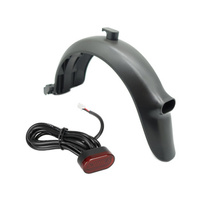 Zestaw Błotnik tylny + Lampka światło tylne LED do Ninebot F20 / F30 / F40