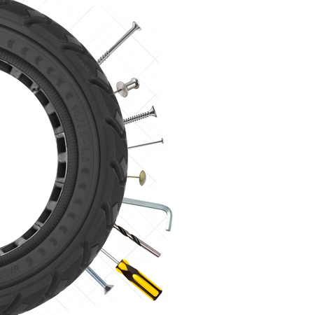 OPONA 90/65-6.5 Bezdętkowa Półpełna do ZERO 11X/Dualtron Thunder/Kaabo Wolf Warrior