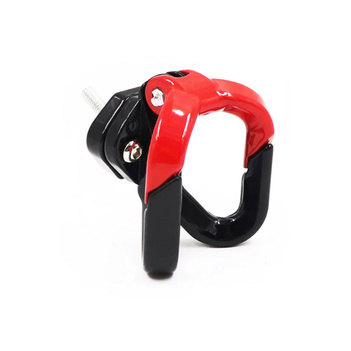 Podwójny zamykany zaczep hak na torbę Czarny+Czerwony do Xiaomi M365 / M365 PRO / PRO 2 / 1S / Essential / Mi3