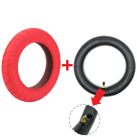 ZESTAW Opona WANDA V2 10x2" + dętka z zakrzywionym wentylem do Xiaomi M365 / M365 PRO / PRO 2 / 1S / Essential / Mi 3