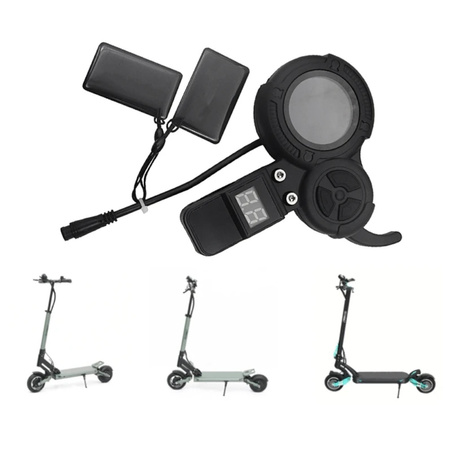 Wyświetlacz z manetką złącze 6 pin + 2 karty NFC do  Zero 8/9/10/8x/10x/Z8 Pro