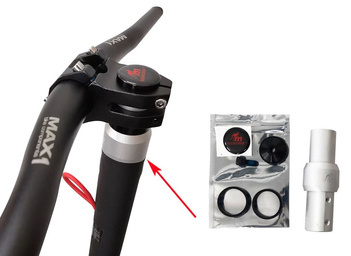 MONORIM EB V1 Uchwyt do kierownicy rowerowej do Xiaomi M365 / PRO / PRO 2 / 1S / Essential - kolor SREBRNY