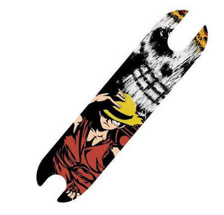 Mata antypoślizgowa naklejka na podest do Xiaomi M365 / 1S / Essential / Mi 3 - ONE PIECE