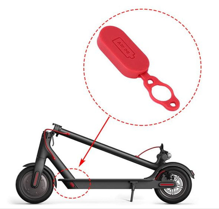 Pokrywa Zaślepka gniazda ładowania z magnesem do M365 / PRO / PRO 2 / Mi 3 / 1S / Essential