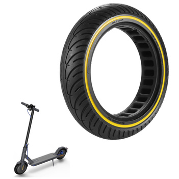 Opona półpełna 8.5x2" Yellow line do Xiaomi M365/PRO/1S/PRO2/Essential/Mi3