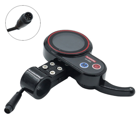 Wyświetlacz z Manetką Przyspieszenia 6 Pin 48V do Megatto M8 / Cyberbot / kopii Kugoo M4, KuKirin M4