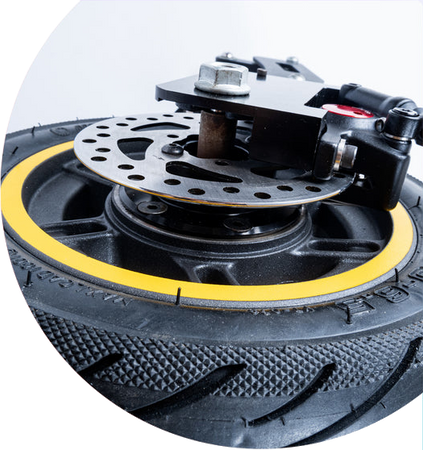 Monorim FB MX0 RED zestaw do konwersji przedniego hamulca do Ninebot Max G30 / Motus Scooty 10