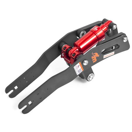 Zawieszenie Monorim MF0 do Ninebot F20 / F30 / F40 - kolor Czerwony/Czerwony