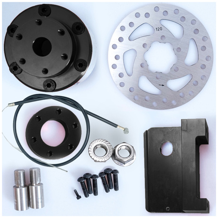 Monorim FB MX0 BLACK zestaw do konwersji przedniego hamulca do Ninebot Max G30 / Motus Scooty 10