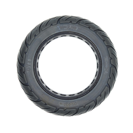 Opona półpełna bezdętkowa 10x2.5" do Xiaomi, Techlife X7 i X7S, Kugoo M4 i M4 PRO, Zero 10X, VSETT 1O+