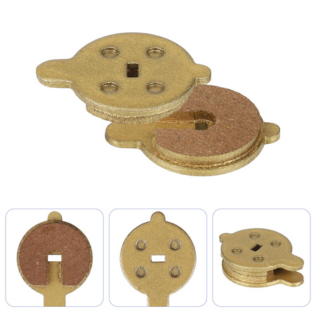 Metaliczne Klocki Hamulcowe do NIU KQi 2 / KQi 2 Pro / KQi 3 / KQi 3 Pro