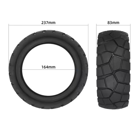 OPONA 10x3.0-6.5" Terenowa do Ausom L2 / L2 Max / DT2 Pro