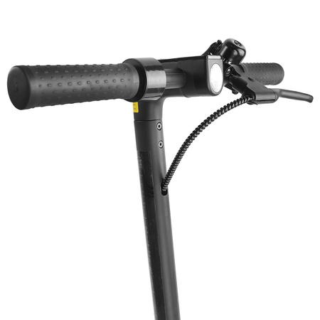 Spiralna Osłona Kabli do Hulajnogi Elektrycznej - Czarny Połysk