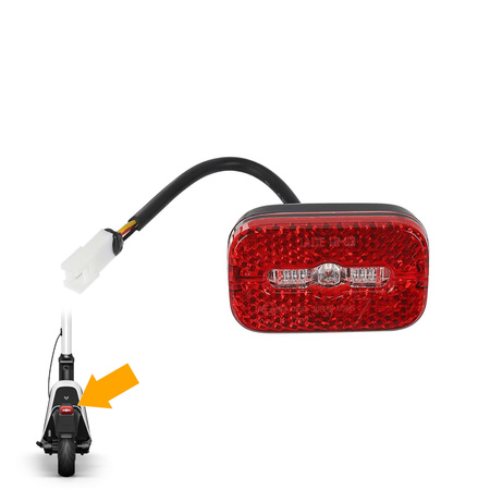 Tylna lampka LED światło hamowania do NIU KQi 3