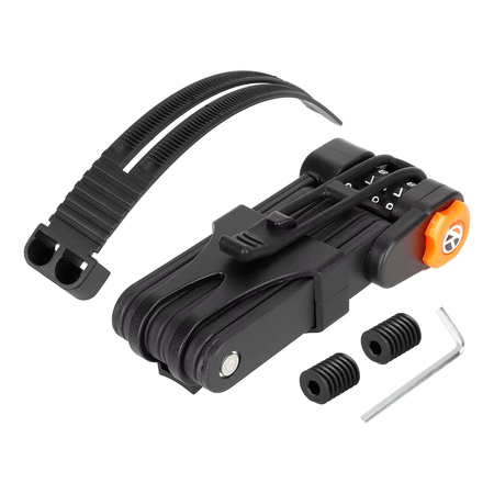 Składane Zabezpieczenie Antykradzieżowe z Kodem do Hulajnogi Elektrycznej