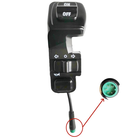 Przełącznik świateł 5 pin do KuKirin G2 PRO / KuKirin G2 MAX - starsza wersja