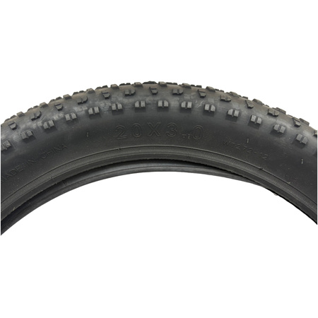 Gruba Opona Pneumatyczna Wanda 20x3.0" + Dętka do Roweru typu Fatbike