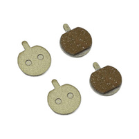 Zestaw 2x Metaliczne klocki hamulcowe do hulajnogi Kugoo M4 / M4 PRO - Złoty