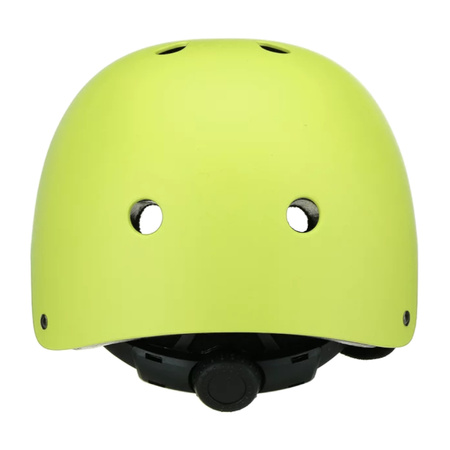 Kask ochronny w kolorze limonkowym - rozmiar M