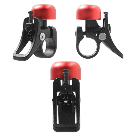 Czerwony dzwonek do Xiaomi M365 / M365 PRO / PRO 2 / 1S / Essential / Mi 3