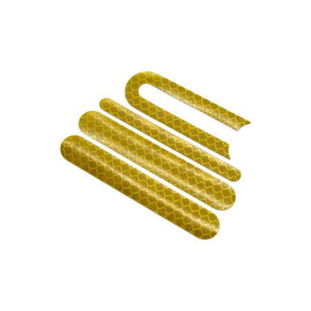 Żółte naklejki odblaskowe do zawieszenia przedniego Monorim M0 / M1 / ME / MX0 / MX1 / MXE