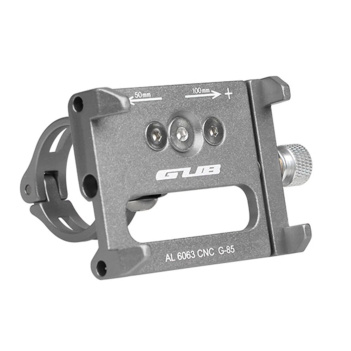 Uchwyt na telefon GUB G85 do Xiaomi M365 / M365 PRO / PRO 2 / 1S / Essential - Szary