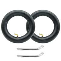 2xDĘTKA 10x2.50" Wentyl 90/45 + Łyżki do KuKirin G2 Max, Master, G3 Pro / Motus PRO 10 / Techlife X7, X7s