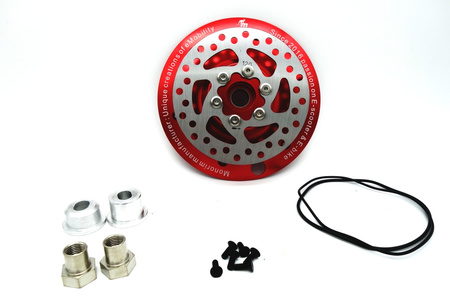 Pokrywa Silnika Monorim MD-PRO do M365 / PRO / PRO 2. Zainstaluj Tylny Silnik (podwójny silnik) RED