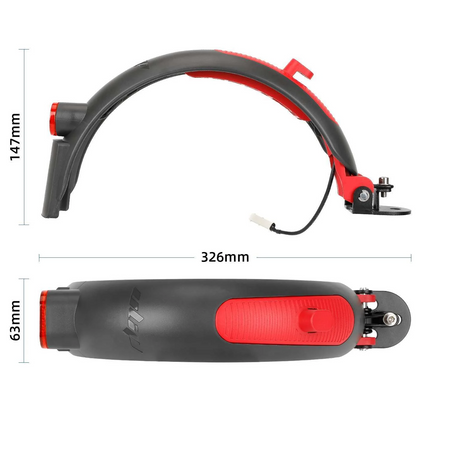 ULIP Tylny błotnik z hamulcem i światłem do Xiaomi (B/R)