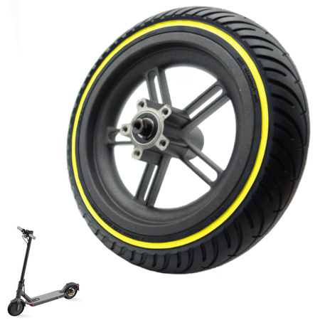 Koło tylne z oponą półpełną 8.5x2" Yellow Line do Xiaomi M365 PRO / PRO 2