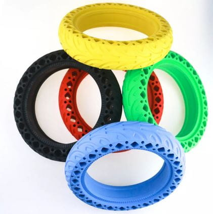 Opona półpełna 8.5x2" do Xiaomi M365 / PRO / PRO 2 / 1S / Essential - CZERWONY