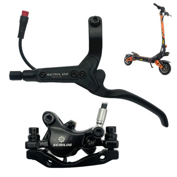 Zestaw lewa dźwignia hamulca + tylny zacisk hydrauliczny do KuKirin G3 PRO