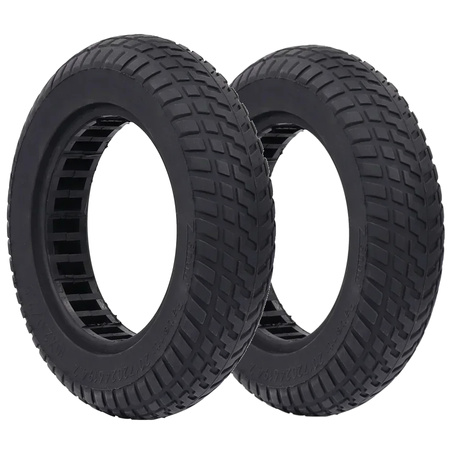 2x OPONA 10x2/2.5 Bezdętkowa Półpełna do Xiaomi M365 / PRO 2 / 1S / Mi 3