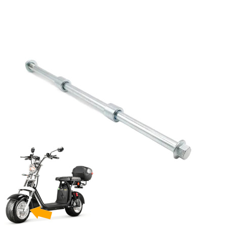 Oś przedniego koła do skutera CP-1 / Velex / Bili Coco / City Coco