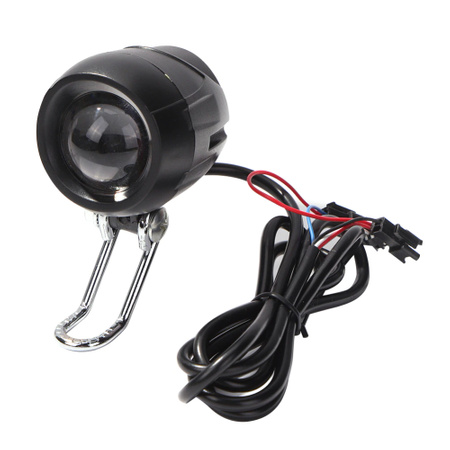 Lampa przednia LED do Kugoo M4 / M4 PRO - kolor CZARNY