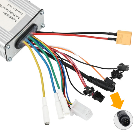 Oryginalny Zestaw Elektroniki Wyświetlacz + Kontroler 48V 21A do KuKirin M4 / M4 PRO