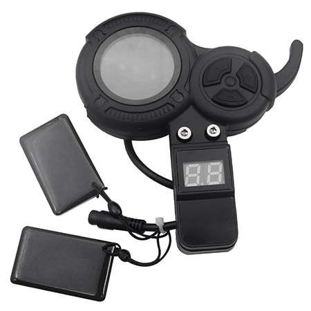 Wyświetlacz z manetką złącze 6 pin + 2 karty NFC do  Zero 8/9/10/8x/10x/Z8 Pro