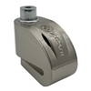 Zabezpieczenie Disc Lock z Alarmem ZOVII ZT6 - Brushed Metal